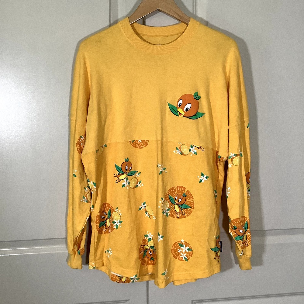 Disney Orange Bird Spirit Jersey Size Small Unisex